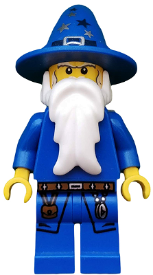 LEGO Kingdoms Blue Wizard minifigure cas473