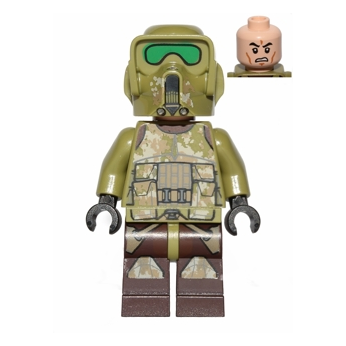 LEGO Clone Scout Trooper, 41st Elite Corps (Phase 2) minifigure sw0518