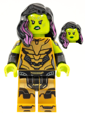 LEGO Gamora with Blade of Thanos minifigure colmar12