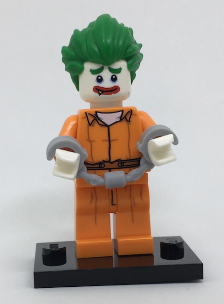 LEGO Arkham Asylum Joker minifigure coltlbm08