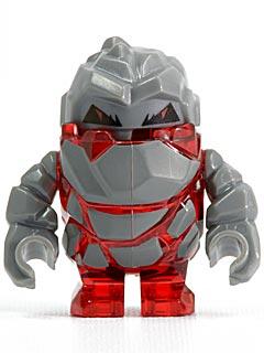 LEGO Rock Monster Meltrox (Trans-Red) minifigure