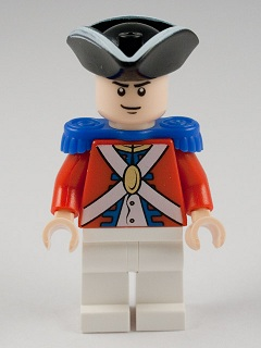 LEGO King George's Soldier minifigure poc019