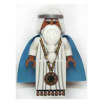 LEGO Vitruvius with Medallion and Black Eyes with Pupils minifigure tlm071
