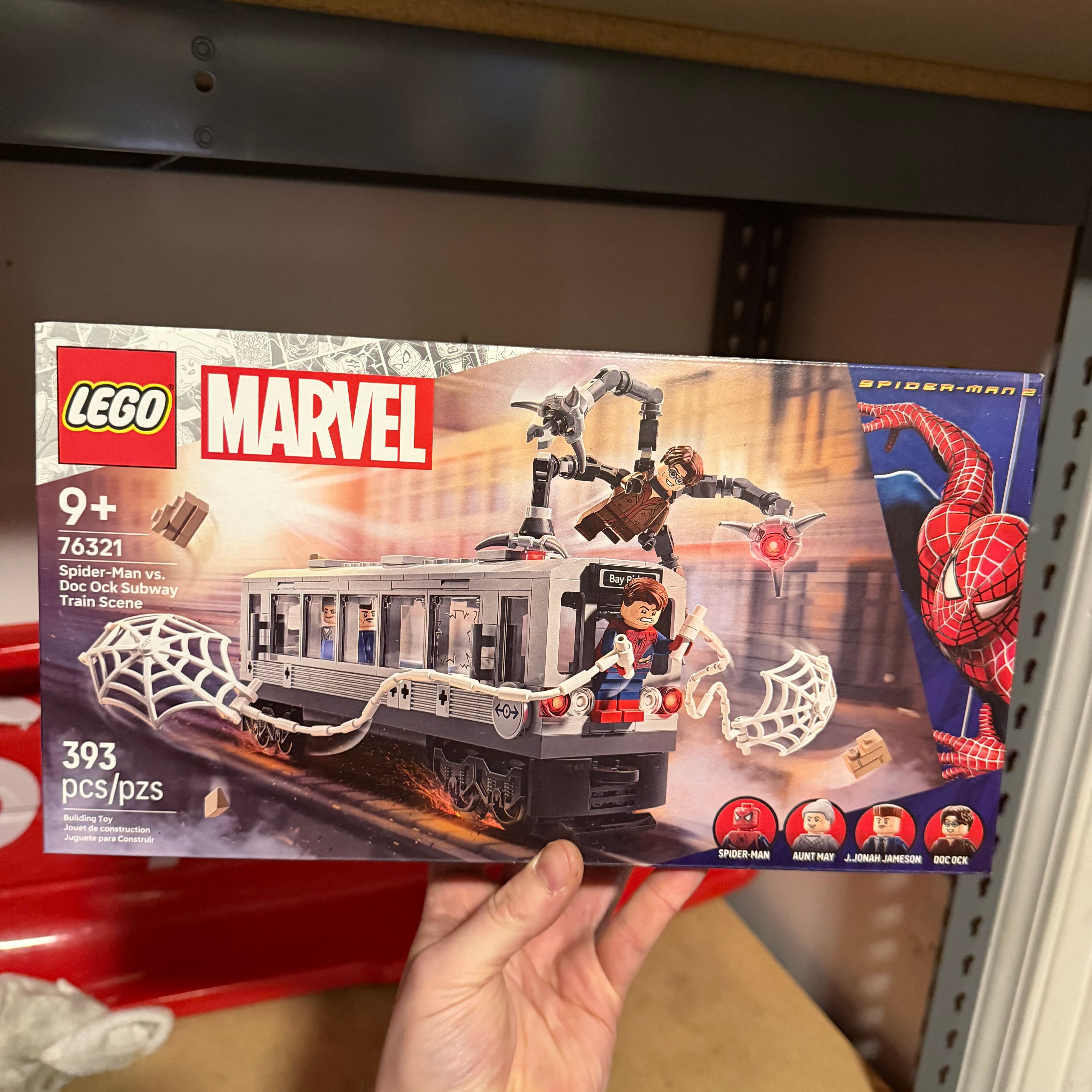 Spider-Man vs. Doc Ock Subway Train Scene - NEW/Sealed - 76321