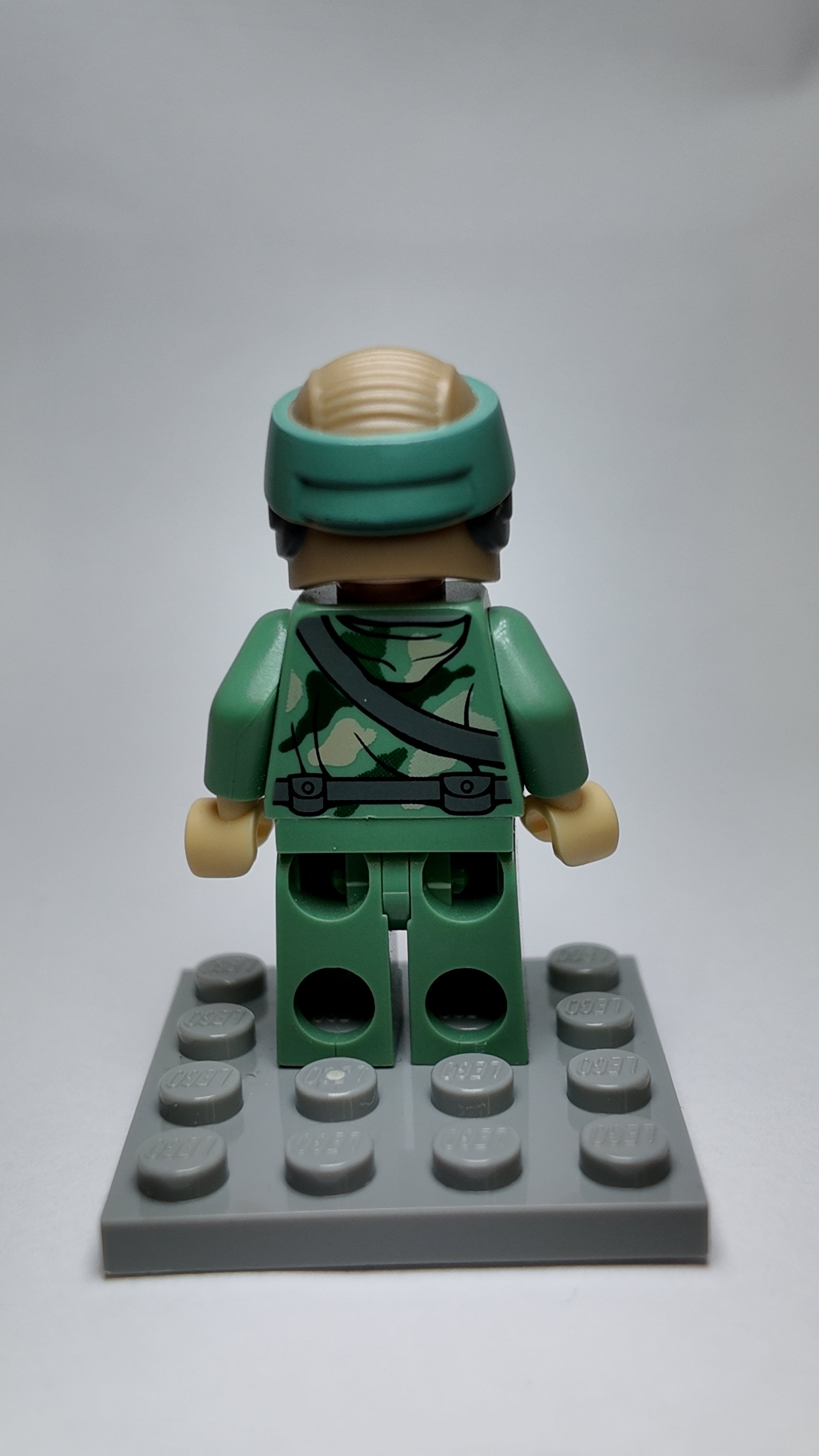 Endor Rebel Commando - Beard & Angry Duel Sided Head - sw0511