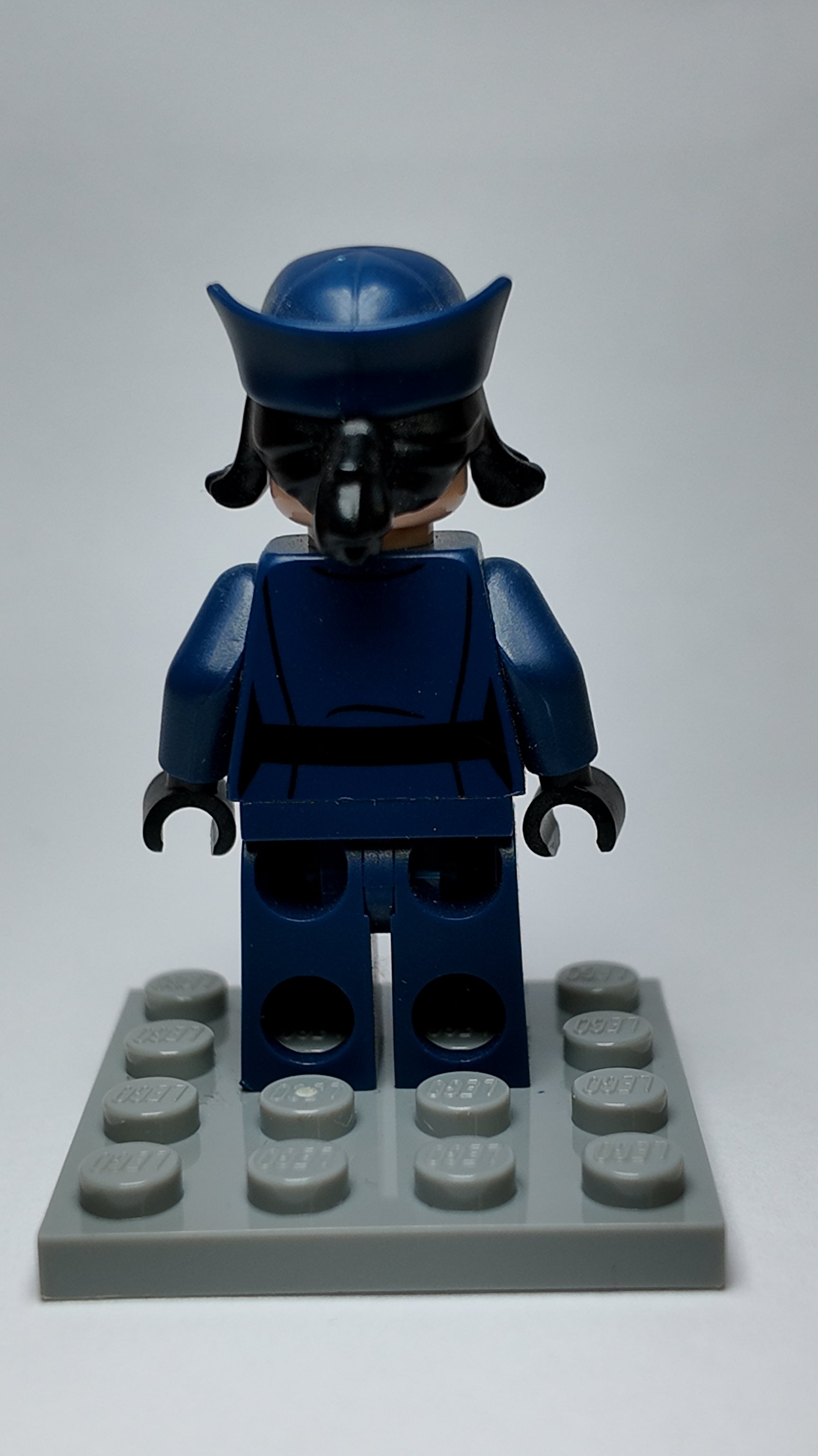 Rose Tico - Dark Blue First Order Officer Disguise, Hat with Hair - sw0901