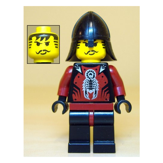 LEGO Knights' Kingdom II Shadow Knight Vladek minifigure cas291