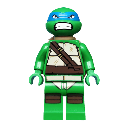 LEGO Leonardo, Gritted Teeth minifigure tnt002