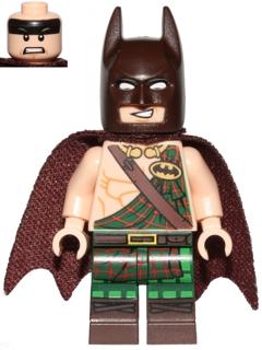 LEGO Tartan Batman minifigure