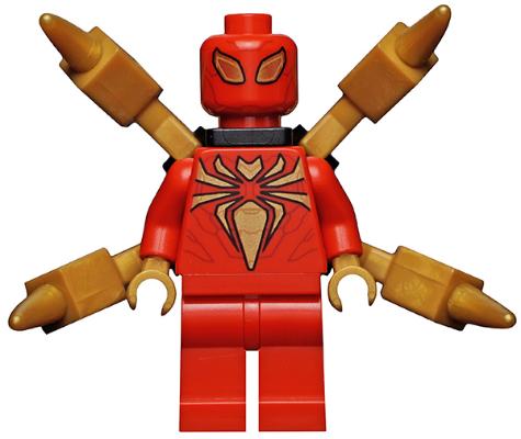 LEGO Iron Spider Armor minifigure sh0692