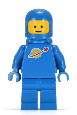 LEGO Classic Space Blue with Air Tanks minifigure sp004
